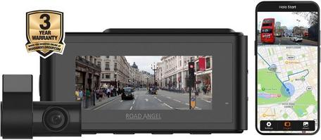 Road Angel Halo Play 4K Dual Dash Cam Halfords UK