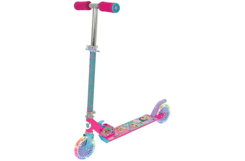 LOL Surprise Folding Inline Scooter - LED LOL Surprise Folding Inline Scooter - LED