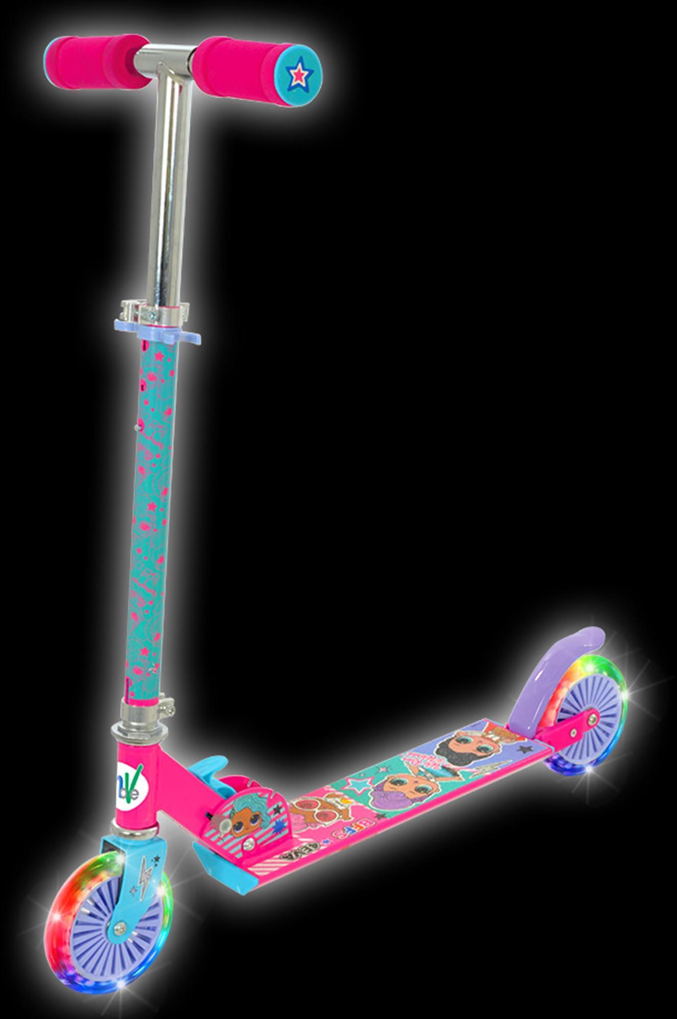 LOL Surprise Folding Inline Scooter - LED