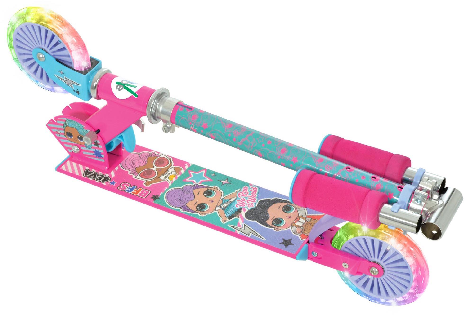 LOL Surprise Folding Inline Scooter - LED
