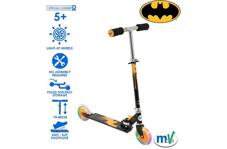 Batman Folding Inline Scooter - LED Batman Folding Inline Scooter - LED