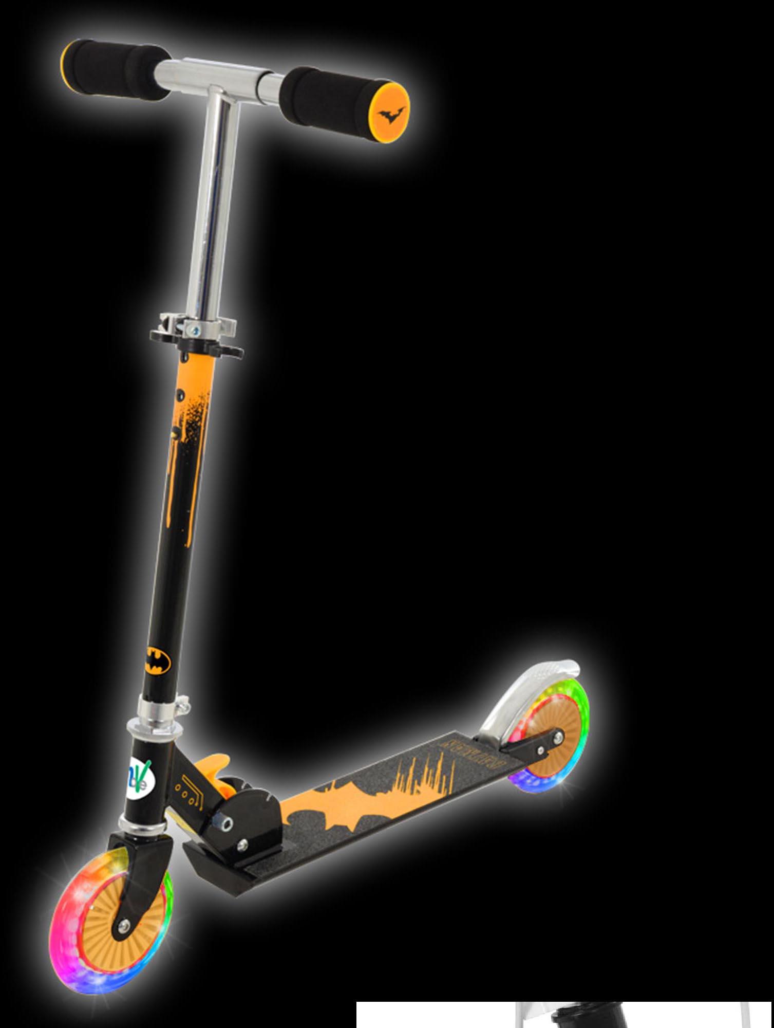Batman Folding Inline Scooter - LED