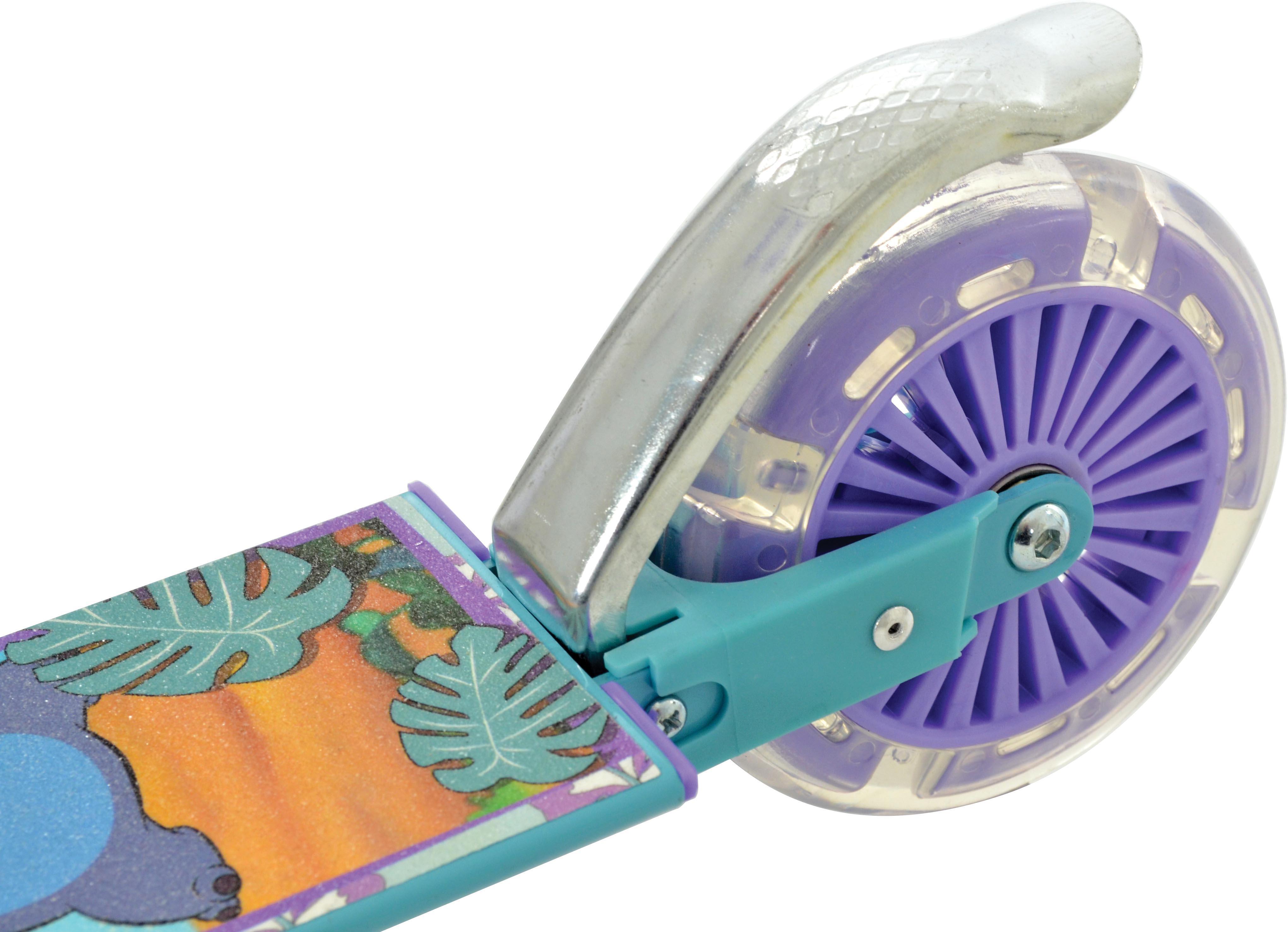 Stitch Folding Inline Scooter - LED