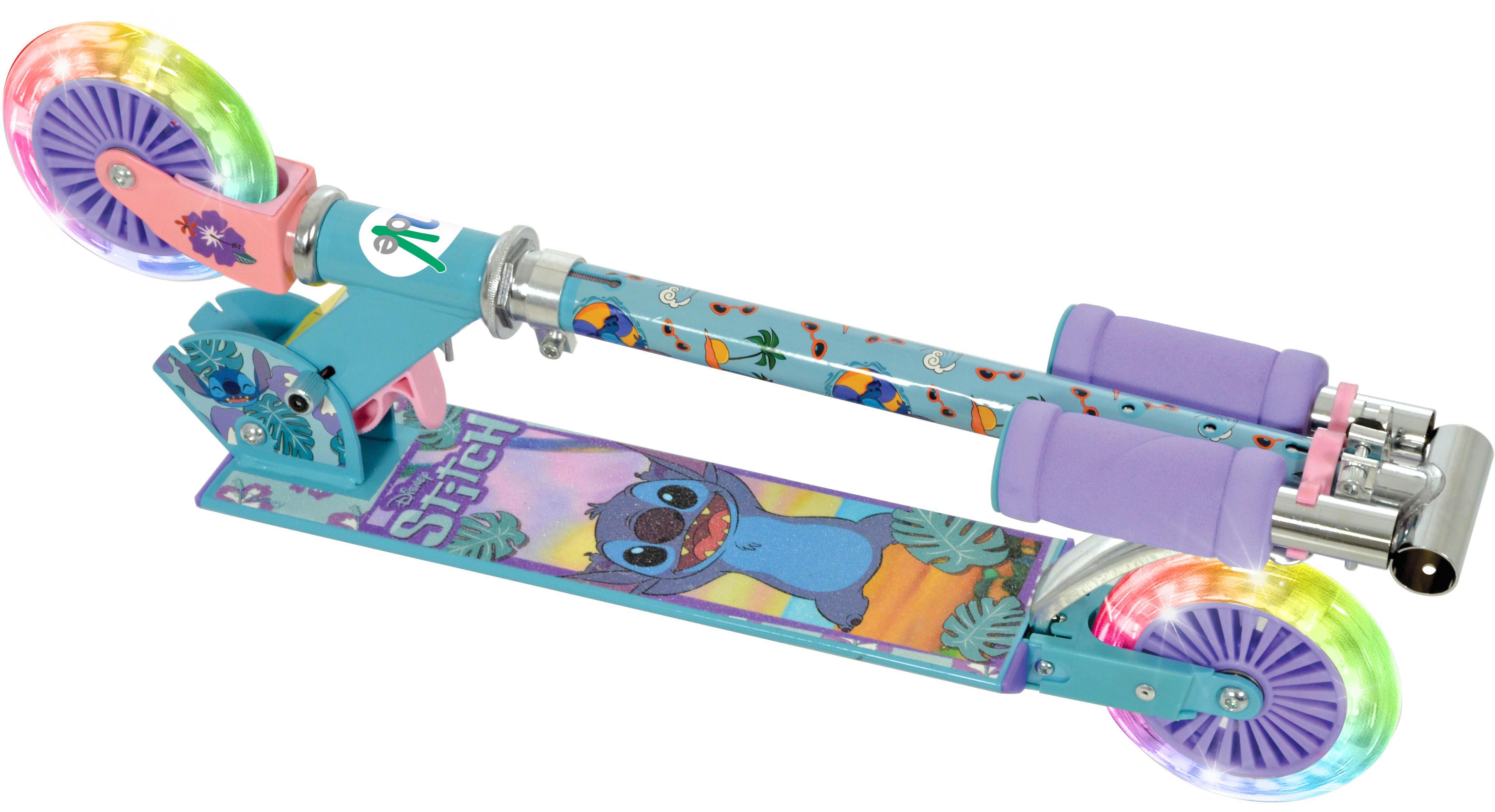 Stitch Folding Inline Scooter - LED