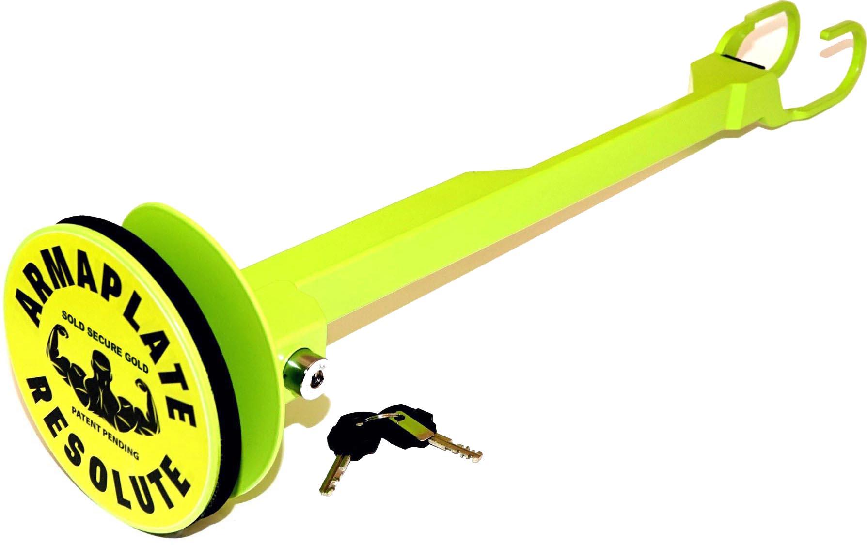 Armaplate Resolute Gold Steering Wheel Lock Halfords UK