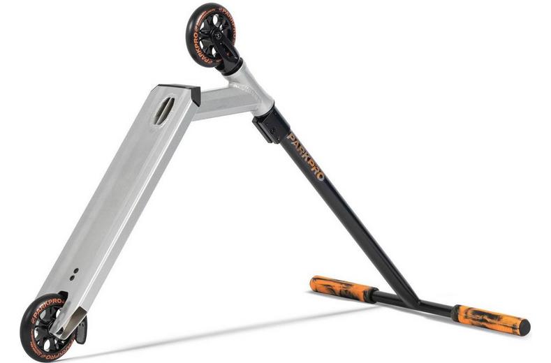 Invert Park Pro Stunt Scooter, Silver/Black/Orange Invert Park Pro Stunt Scooter, Silver/Black/Orange