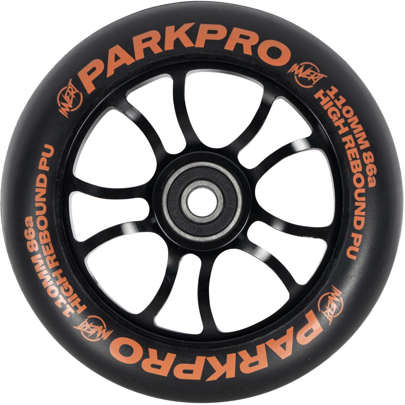 Invert Park Pro Stunt Scooter, Silver/Black/Orange