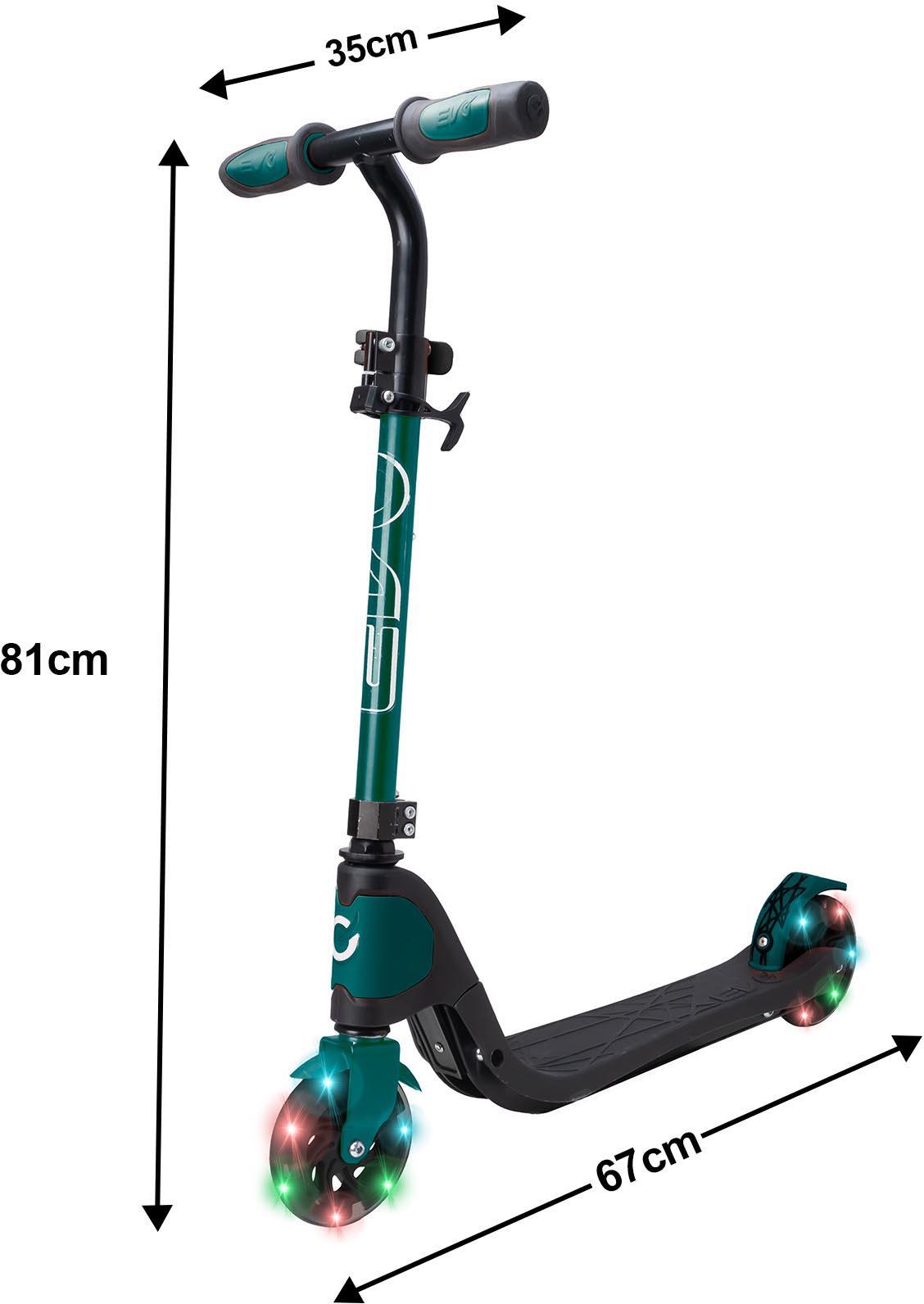 EVO Light Speed Scooter, Blue Seafoam