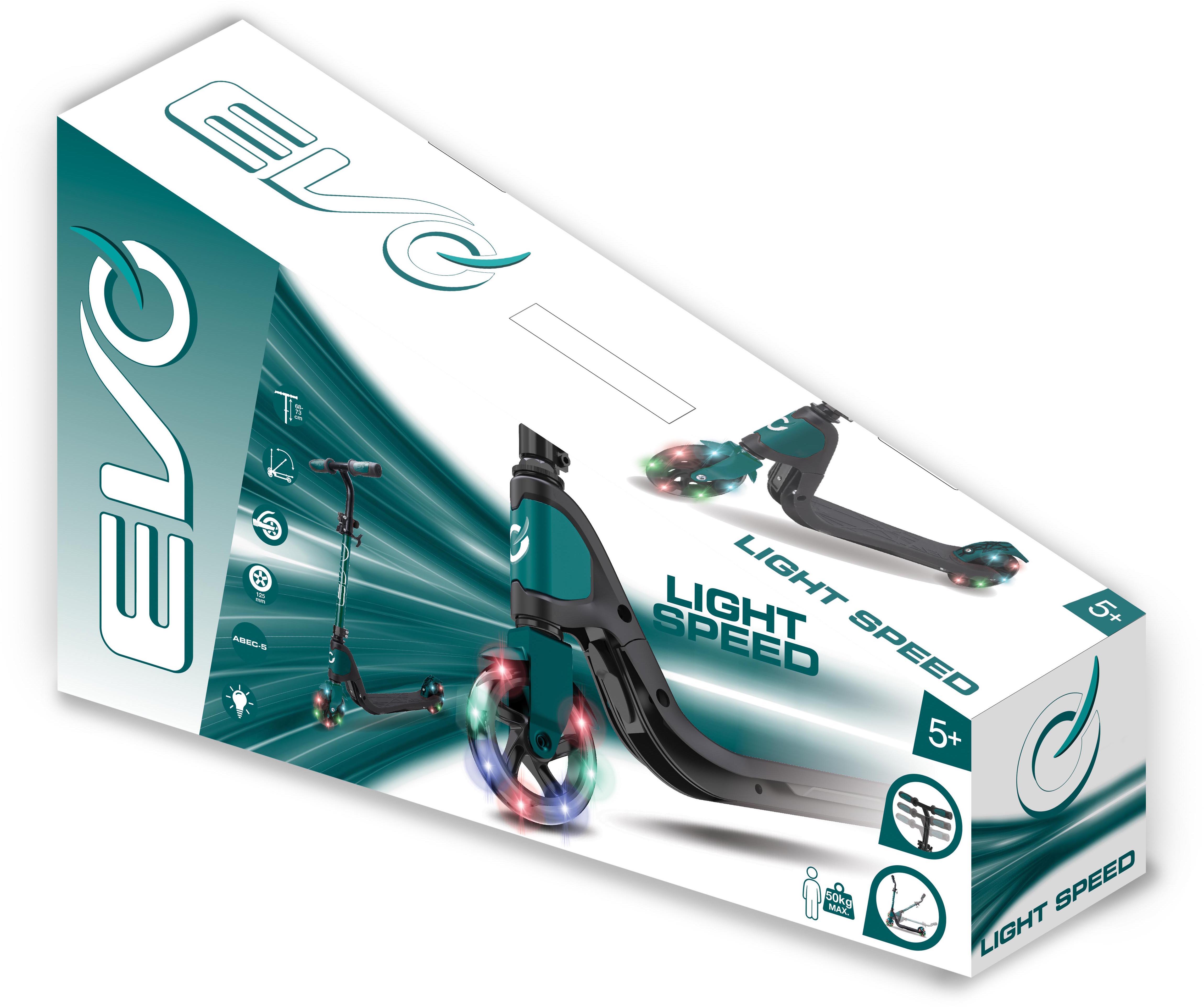 EVO Light Speed Scooter, Blue Seafoam