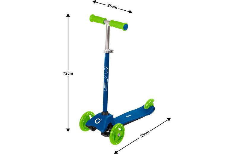 EVO Mini Cruiser, Blue/Green EVO Mini Cruiser, Blue/Green