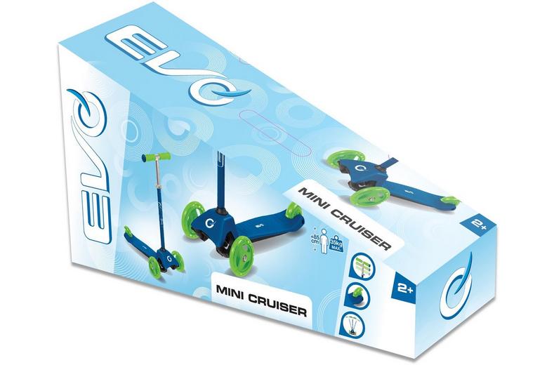 EVO Mini Cruiser, Blue/Green EVO Mini Cruiser, Blue/Green