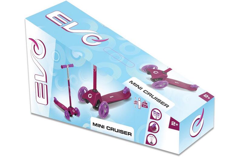 EVO Mini Cruiser, Pink/Purple EVO Mini Cruiser, Pink/Purple