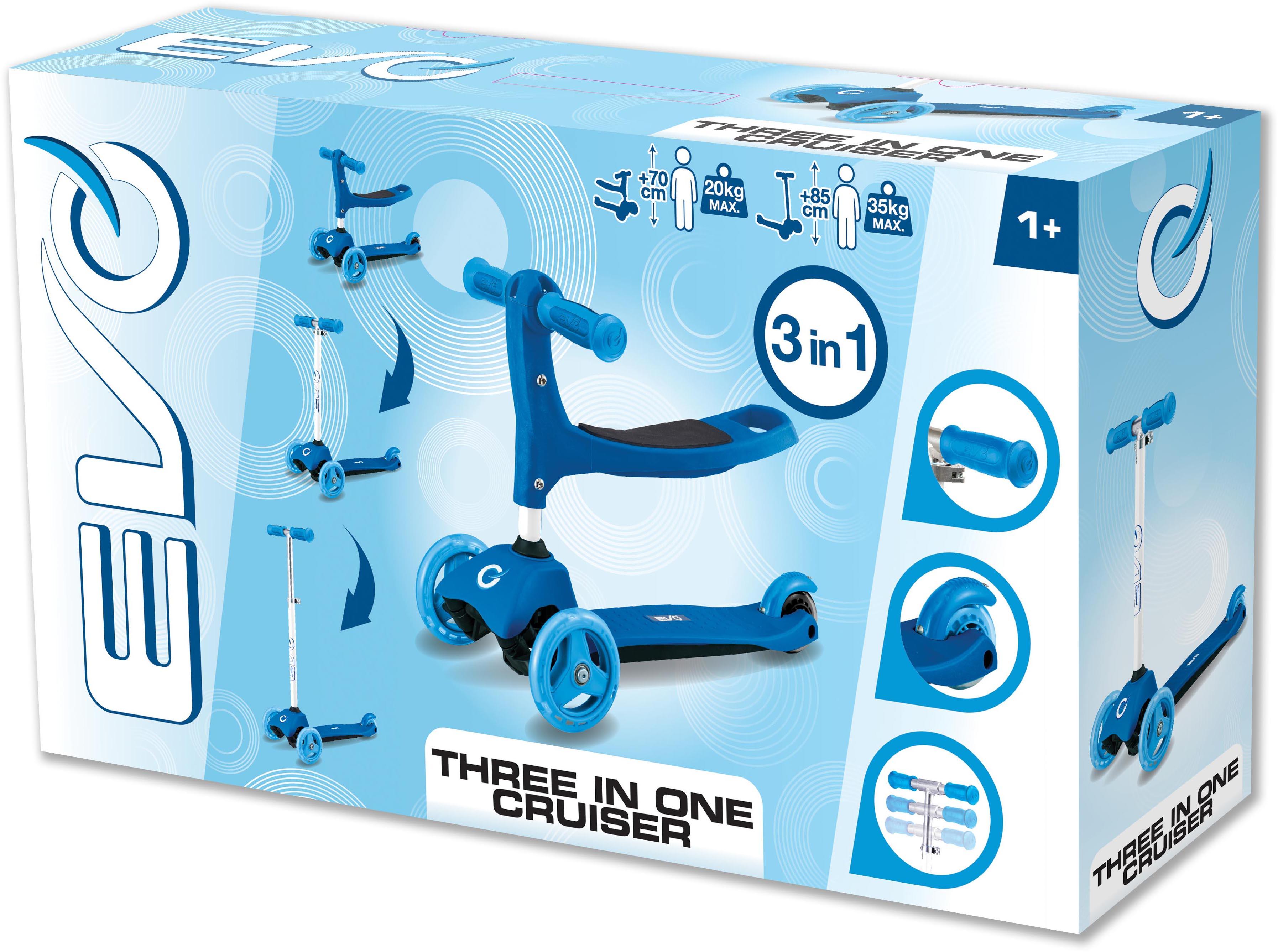 EVO 3 in 1 Cruiser, Blue