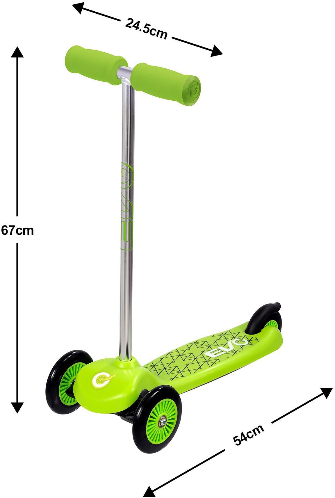 EVO Move n Groove Scooter, Lime Green