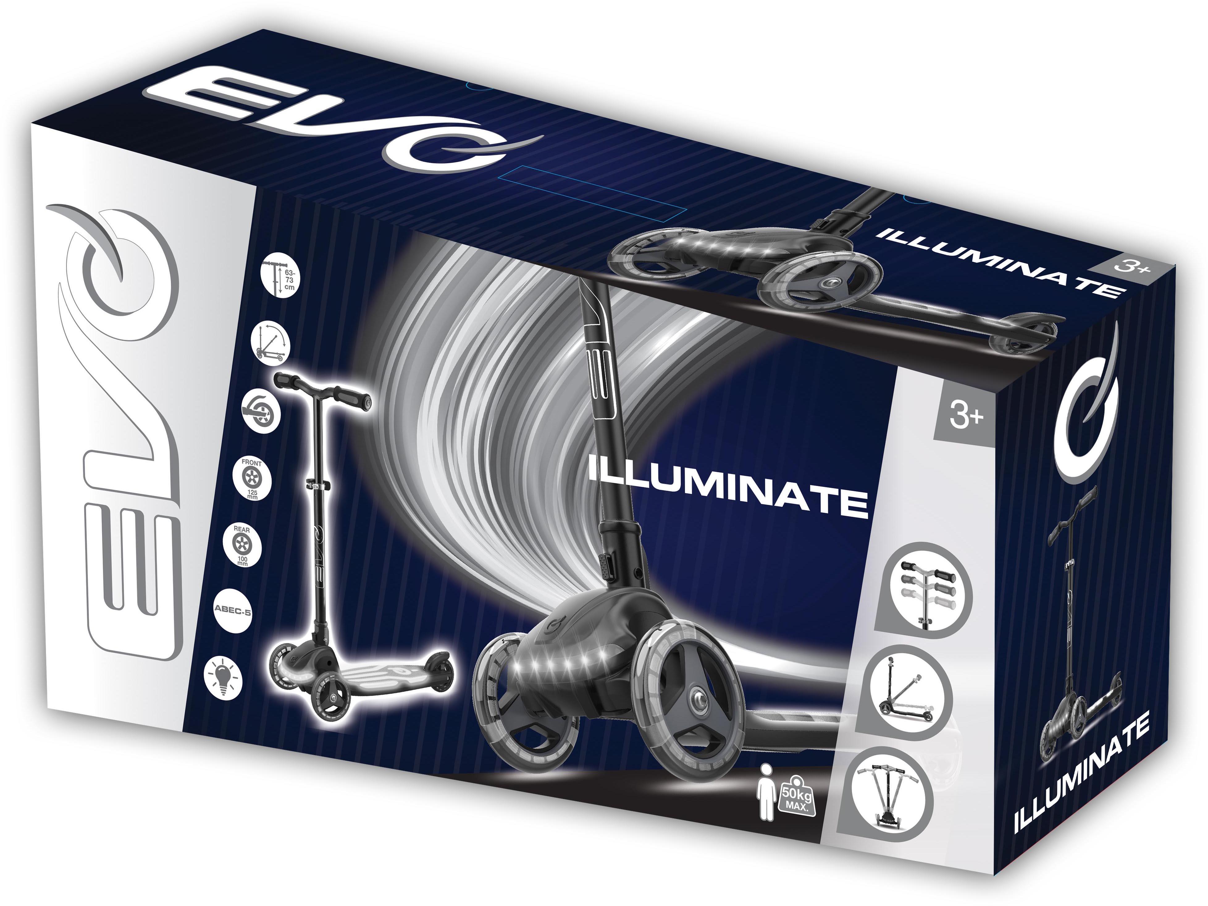 EVO Illuminate, Black/White Lightnings