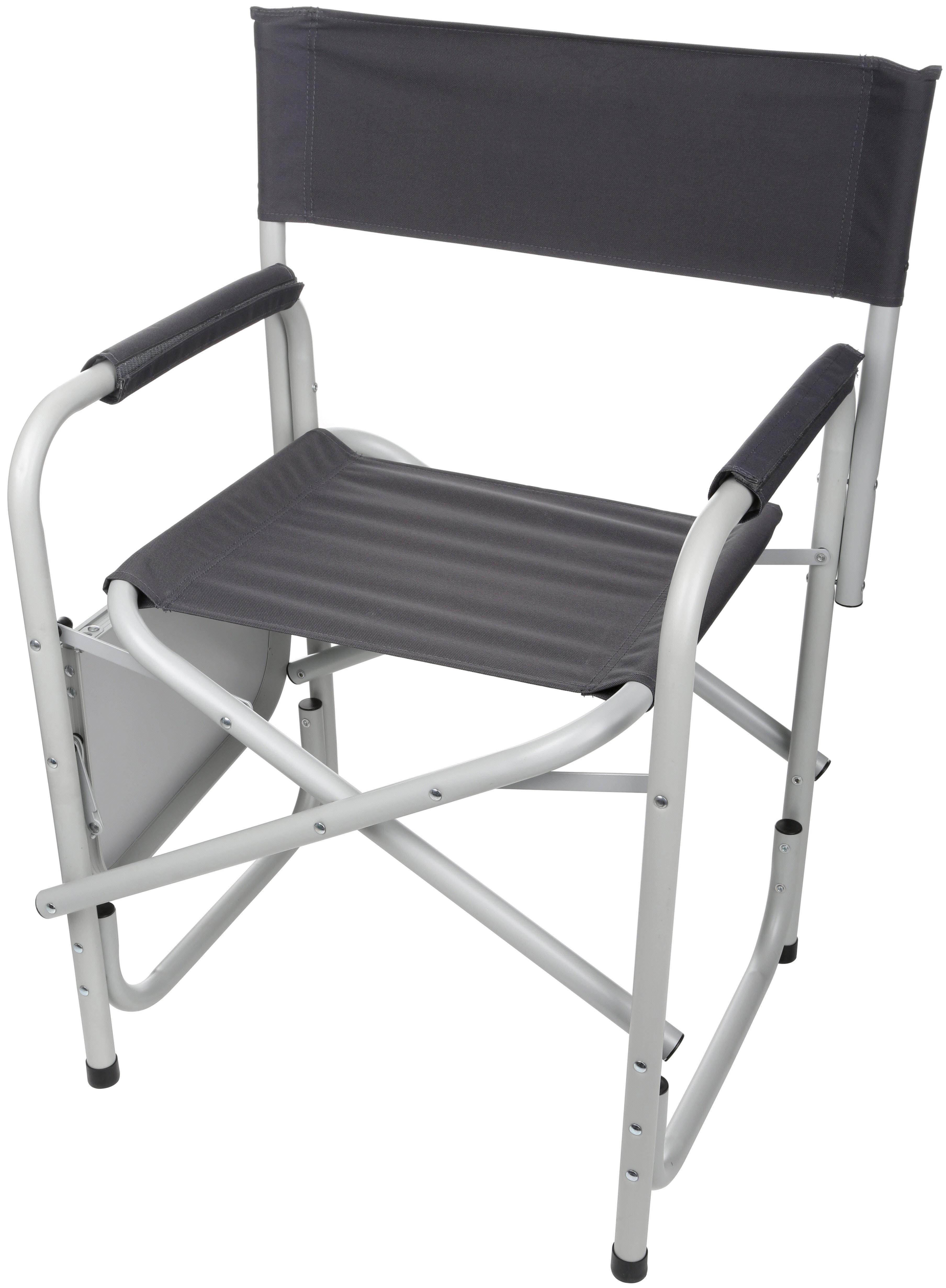 Halfords Director Camping Chair with Side Table