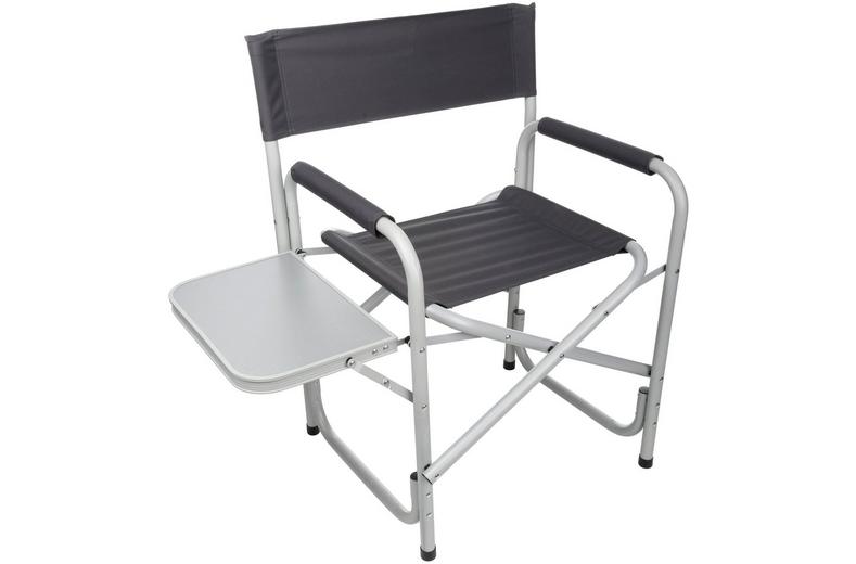 Halfords Director Camping Chair with Side Table Halfords Director Camping Chair with Side Table