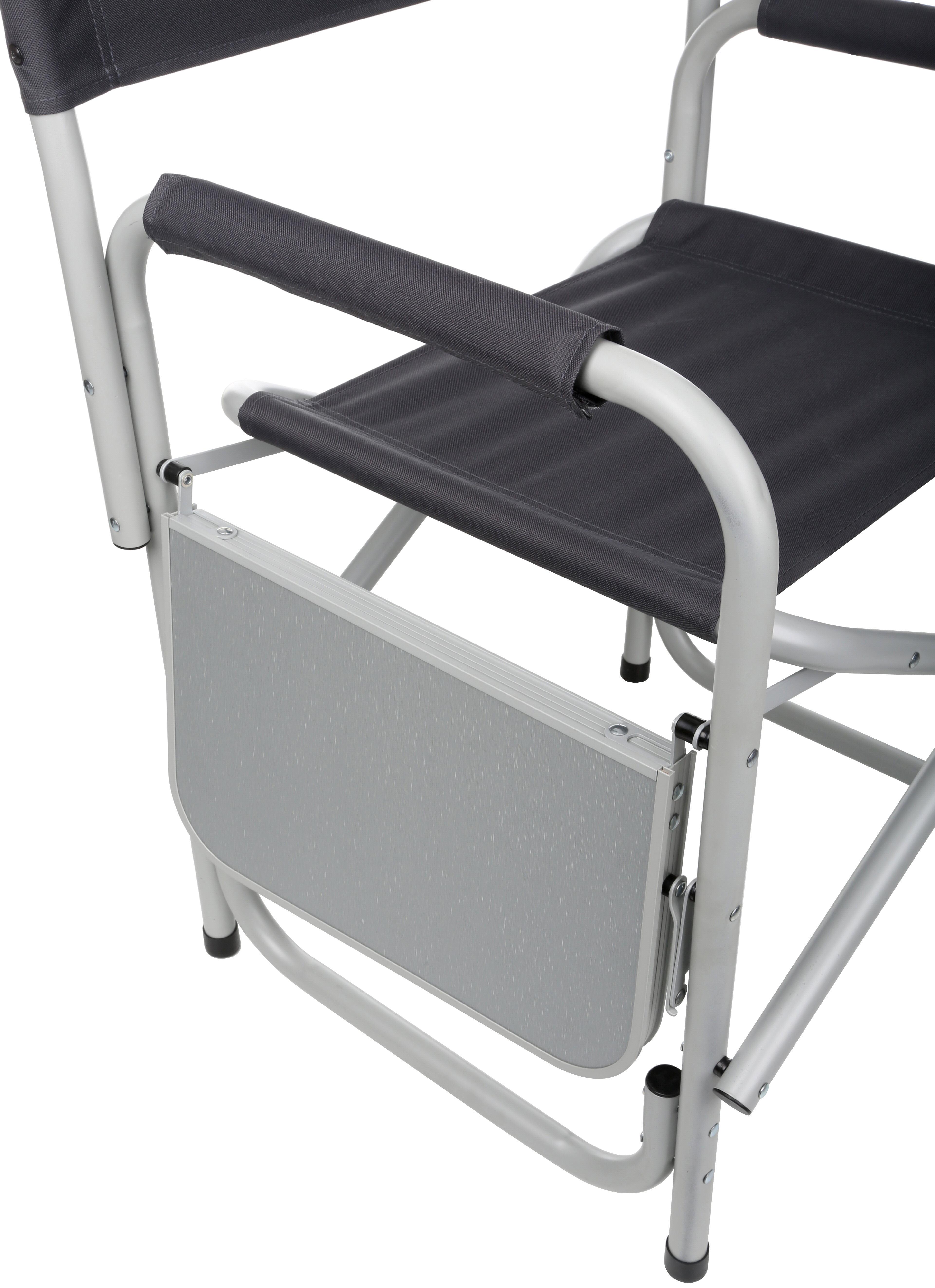 Halfords Director Camping Chair with Side Table
