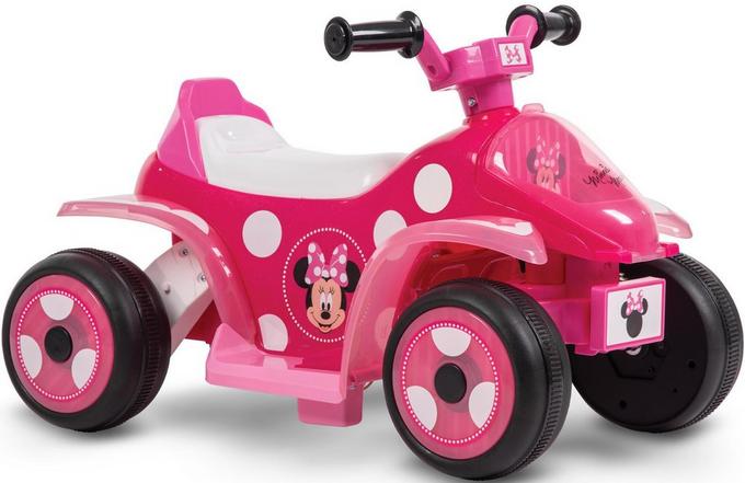 Disney minnie mouse quad 6 volt ride on on sale