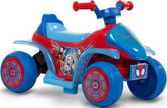 Huffy Disney Spidey Ride on Toy Quad 6v