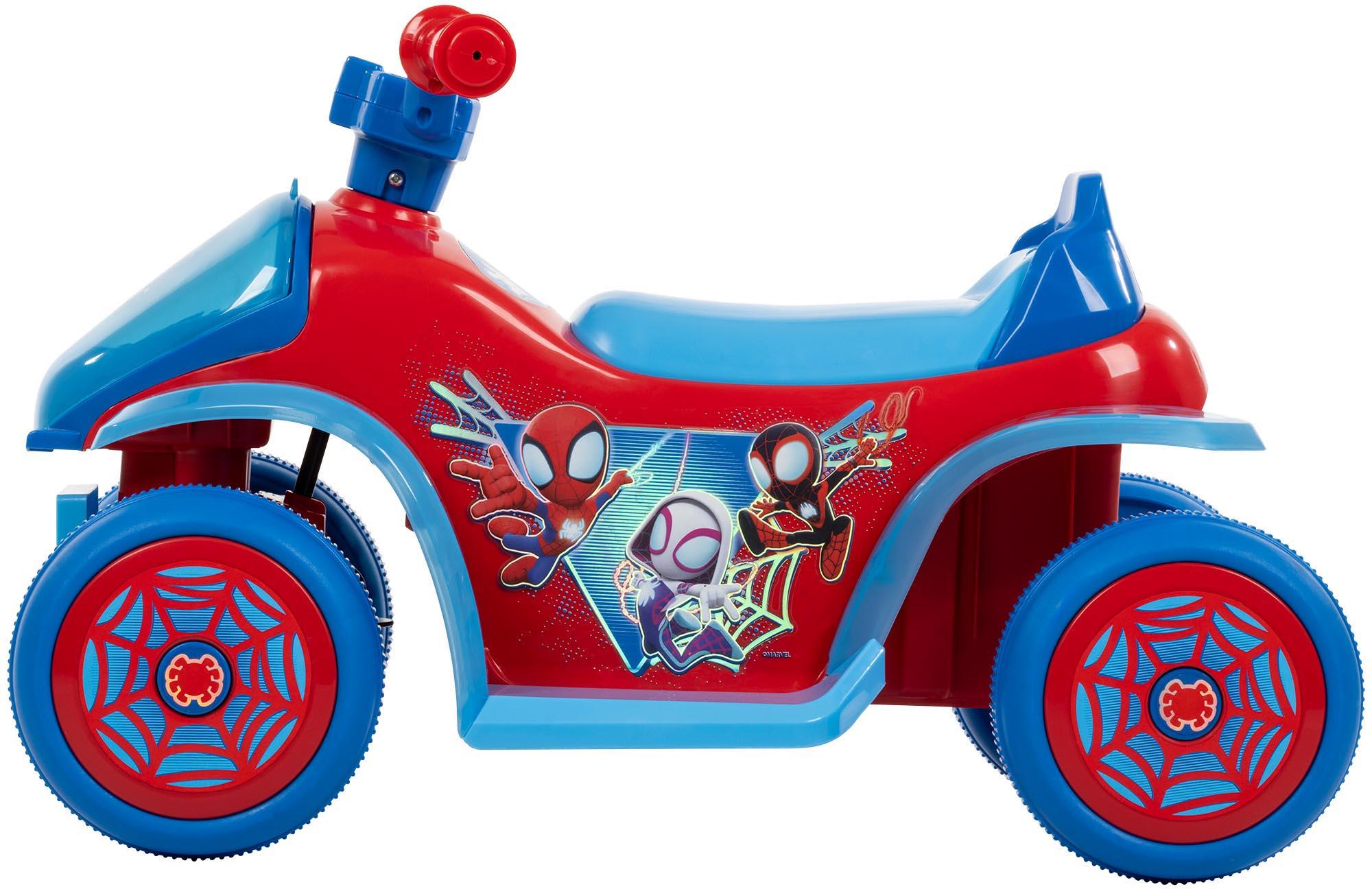 Huffy Disney Spidey Ride on Toy Quad 6v Halfords UK