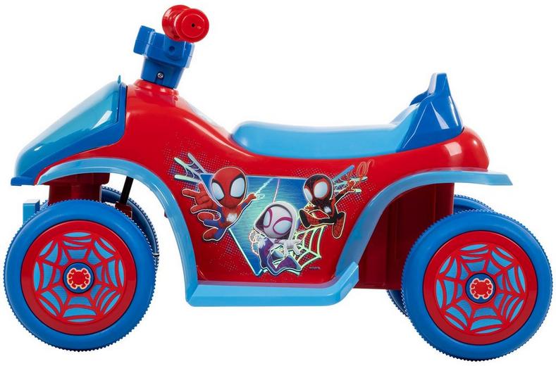 Huffy Disney Spidey Ride on Toy Quad 6v Huffy Disney Spidey Ride on Toy Quad 6v
