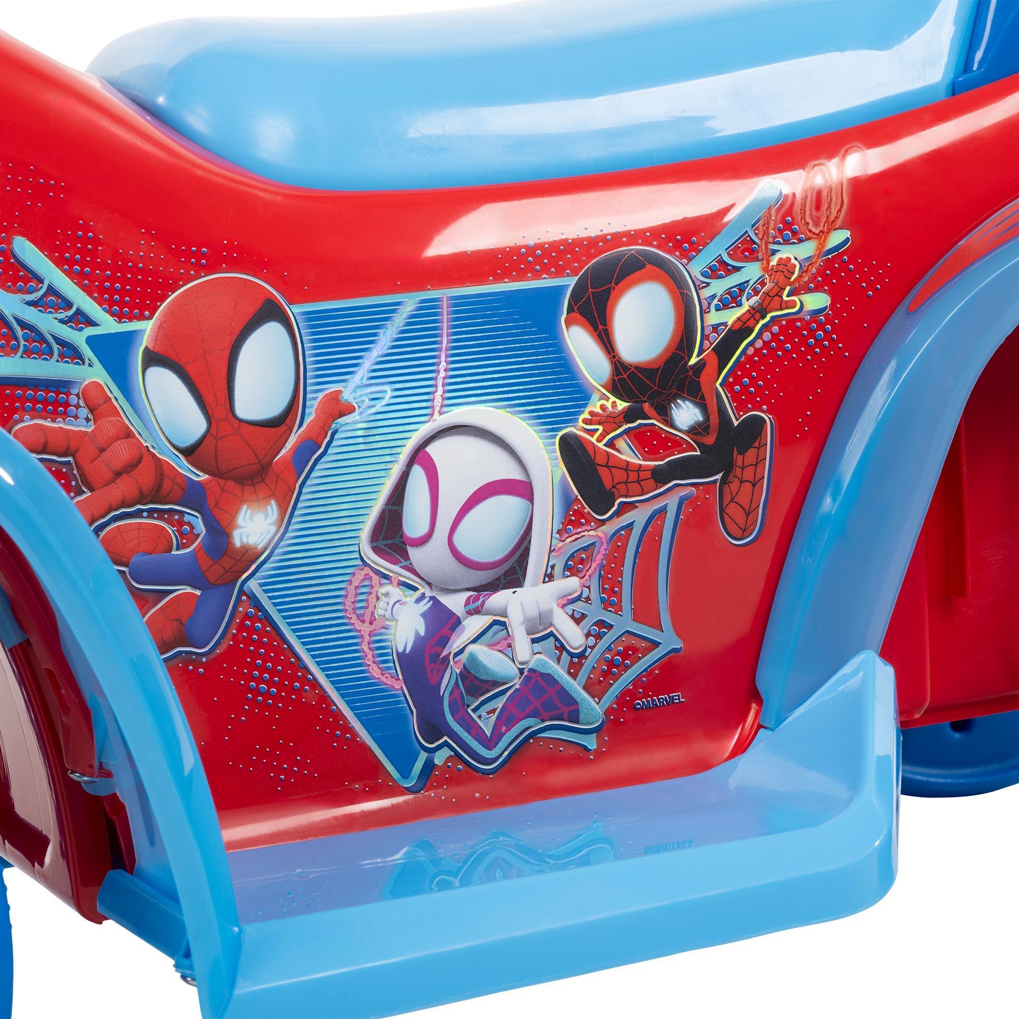 Huffy Disney Spidey Ride on Toy Quad 6v