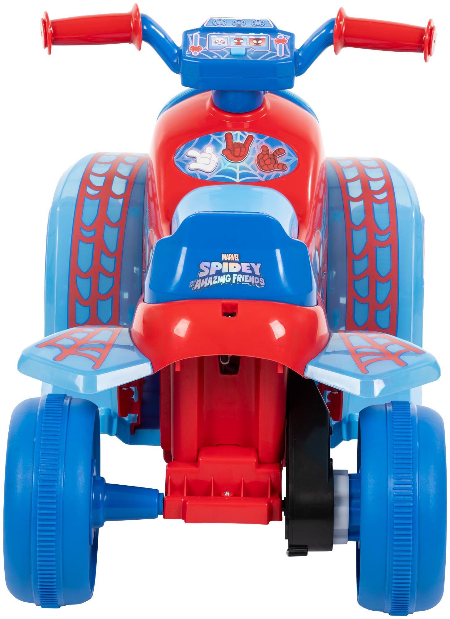 Huffy Disney Spidey Ride on Toy Quad 6v