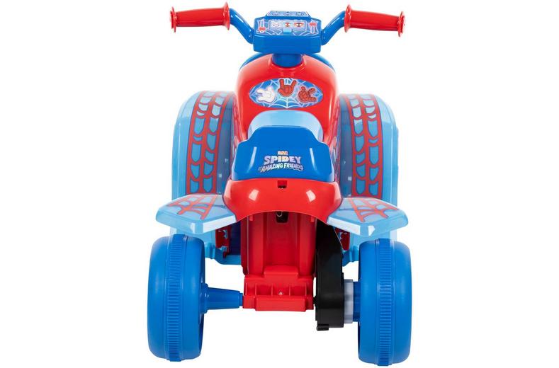 Huffy Disney Spidey Ride on Toy Quad 6v Huffy Disney Spidey Ride on Toy Quad 6v