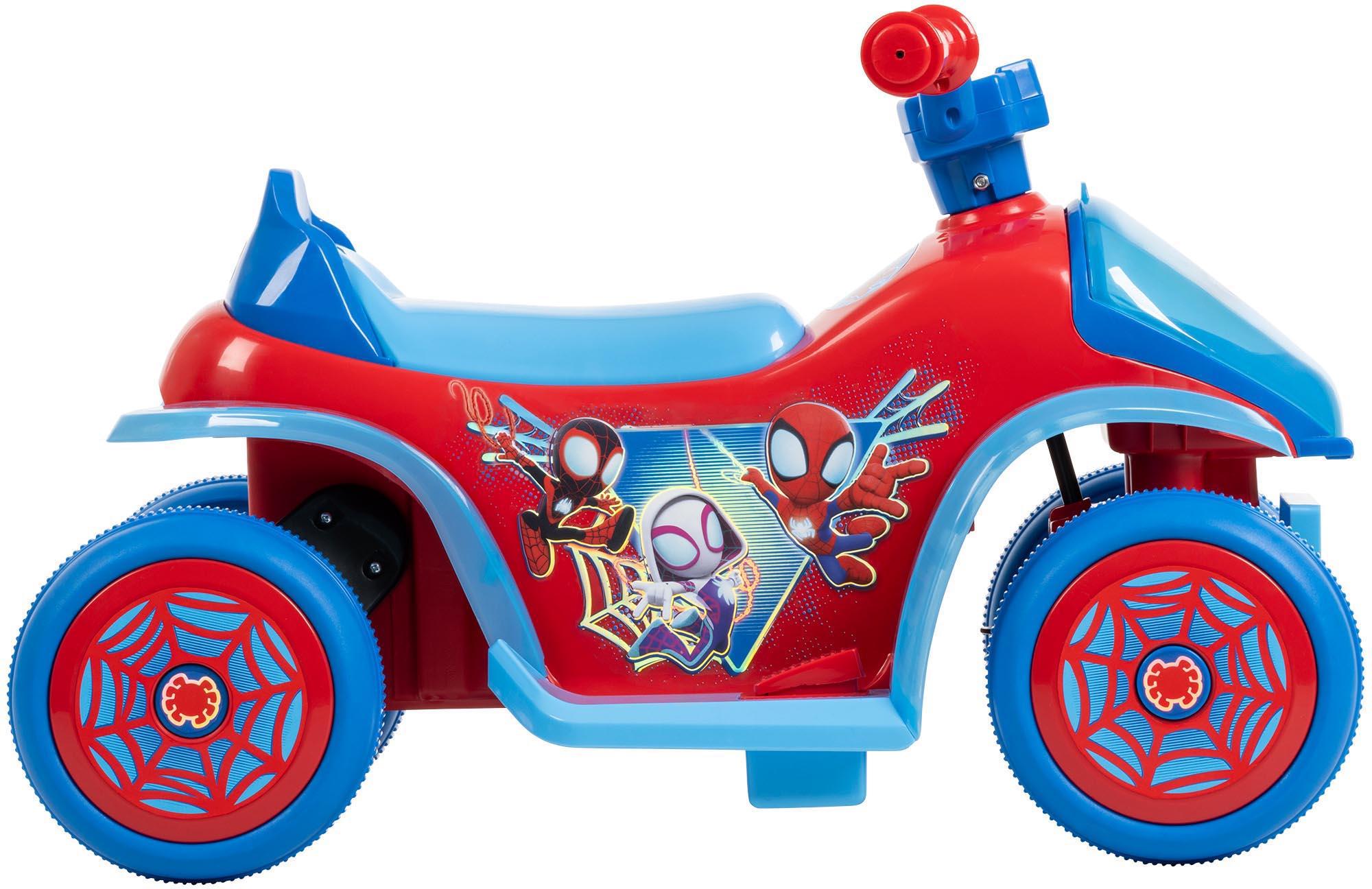 Huffy Disney Spidey Ride on Toy Quad 6v