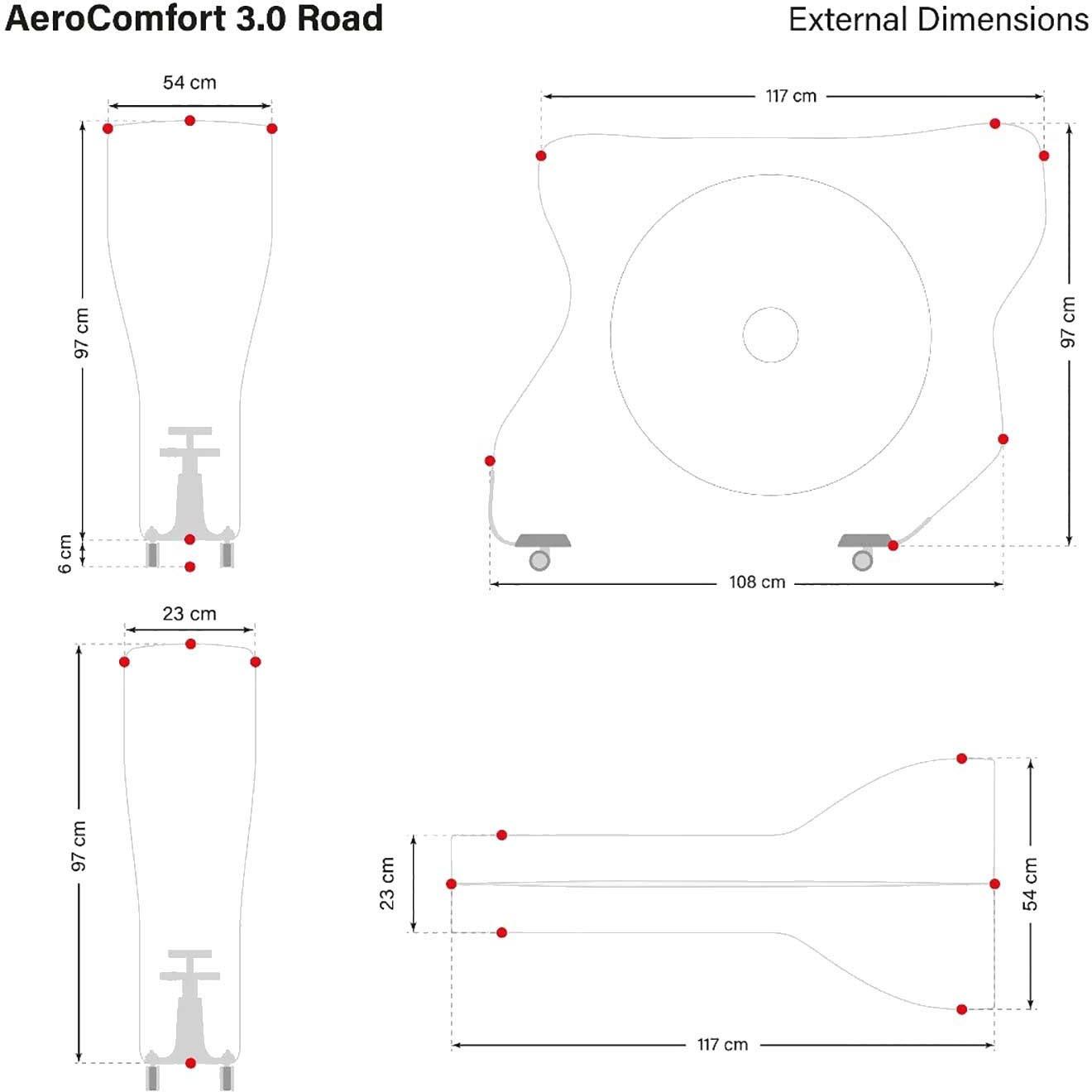 Scicon Aerocomfort 3.0 Road Bike Travel Bag