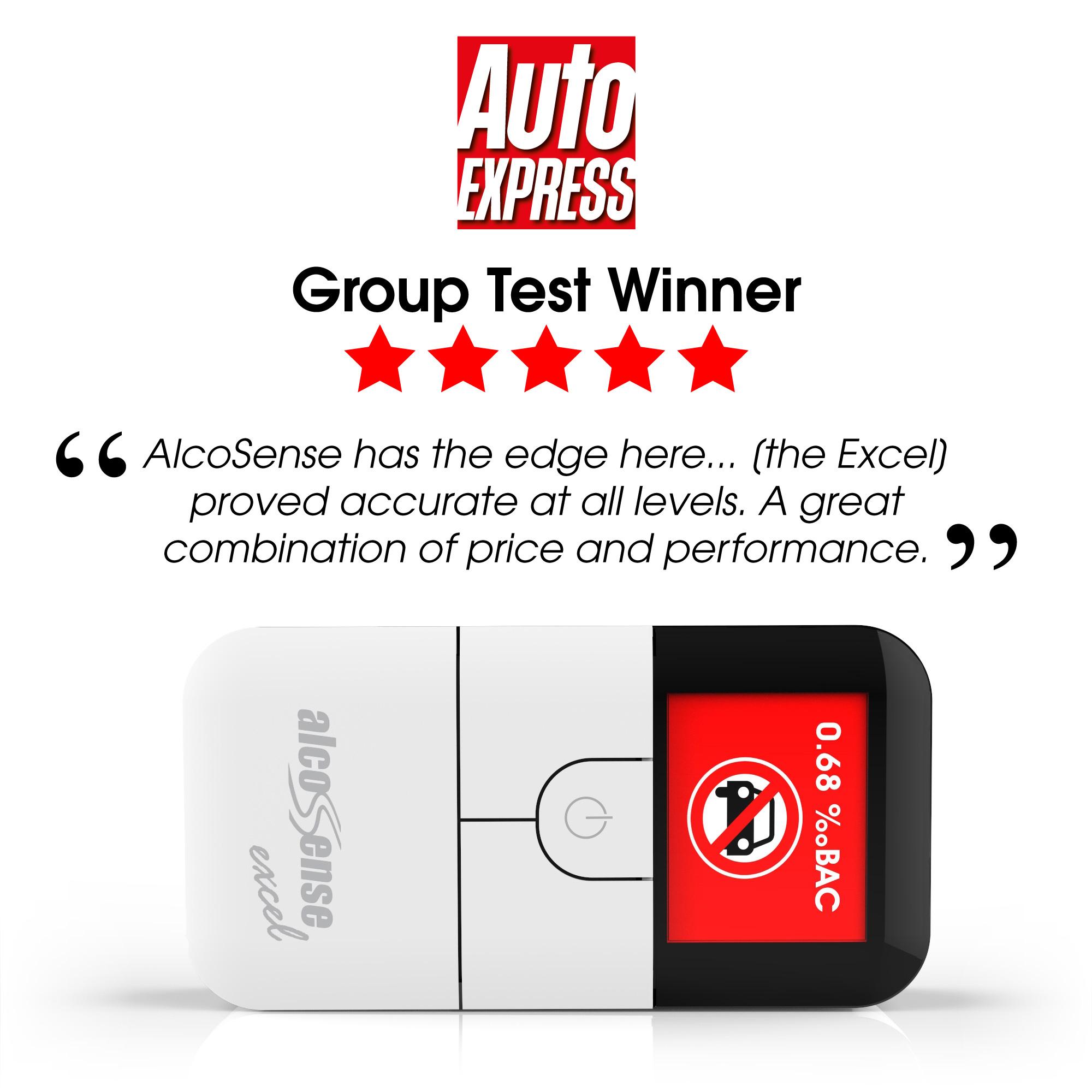 AlcoSense Excel Fuel Cell Breathalyser