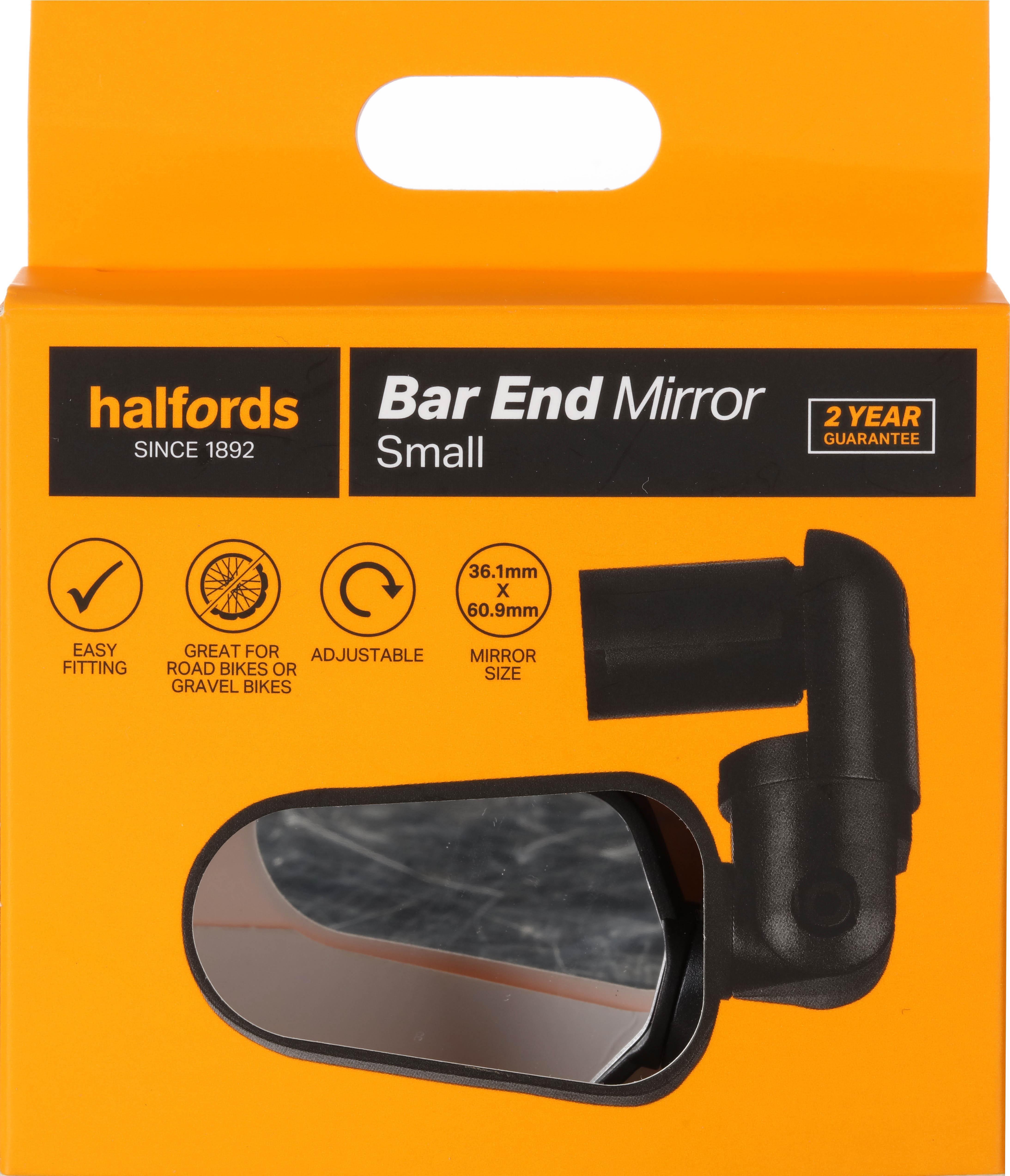 Halfords Small Bar End Mirror