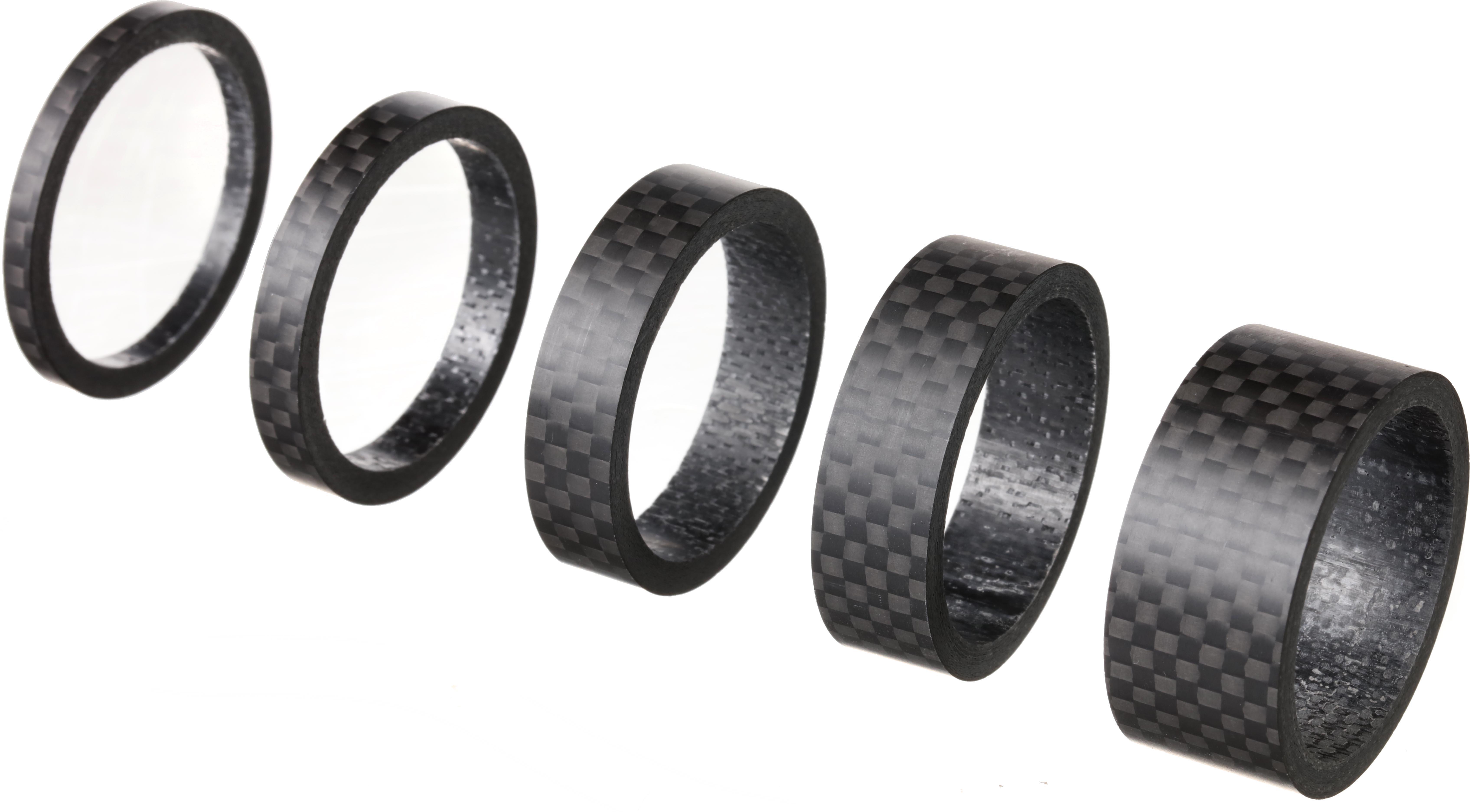 Halfords 1-1/8" Carbon Headset Spacers