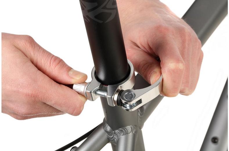 Halfords 34.9mm Quick Release Seat Clamp Collar Halfords 34.9mm Quick Release Seat Clamp Collar