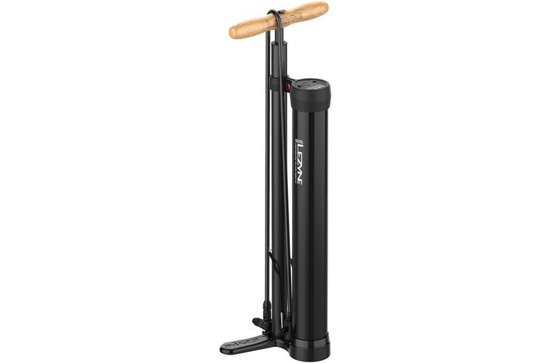 Lezyne Digital Pressure Over Drive Tubeless Track Pump Black Lezyne Digital Pressure Over Drive Tubeless Track Pump Black