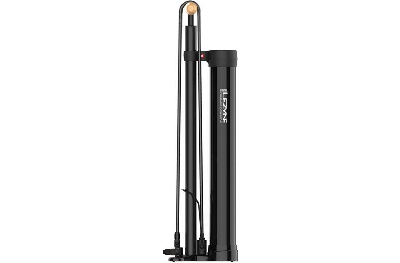 Lezyne Digital Pressure Over Drive Tubeless Track Pump Black Lezyne Digital Pressure Over Drive Tubeless Track Pump Black