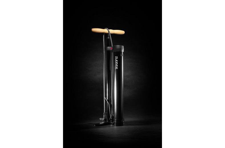 Lezyne Digital Pressure Over Drive Tubeless Track Pump Black Lezyne Digital Pressure Over Drive Tubeless Track Pump Black