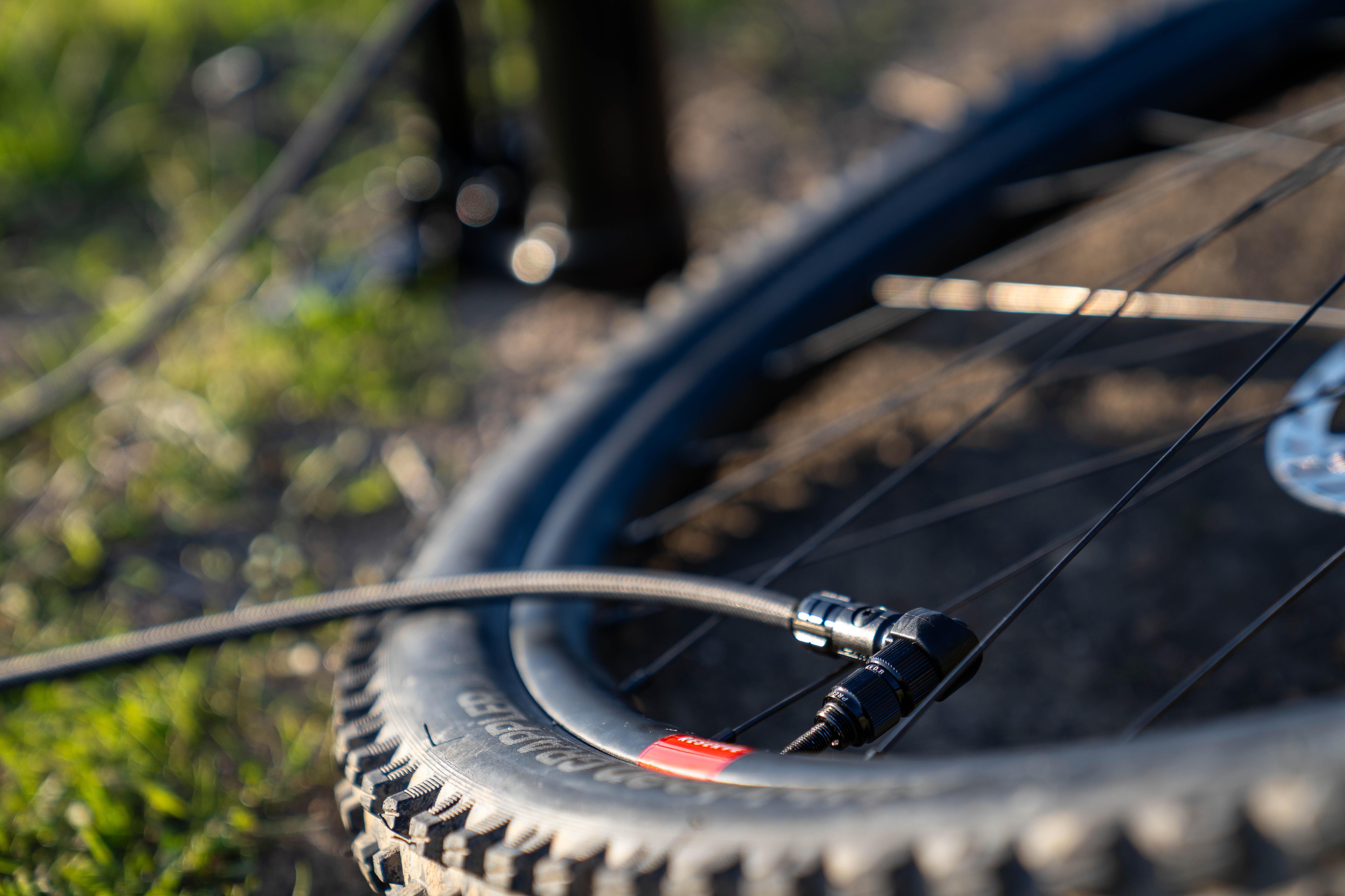 Lezyne Digital Pressure Over Drive Tubeless Track Pump Black