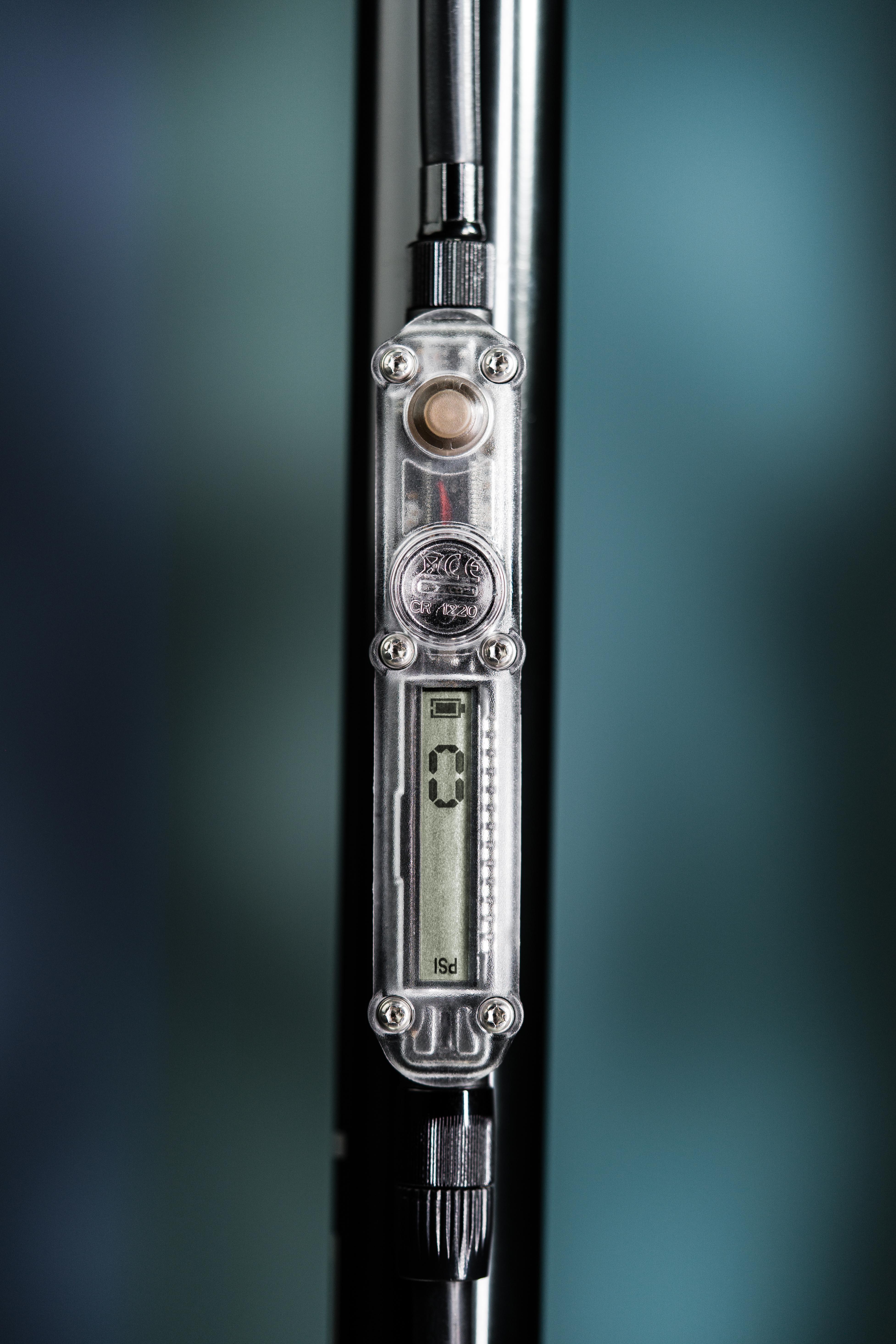 Lezyne Digital Travel Floor Drive Track Pump Black