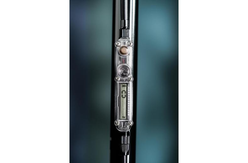 Lezyne Digital Travel Floor Drive Track Pump Black Lezyne Digital Travel Floor Drive Track Pump Black