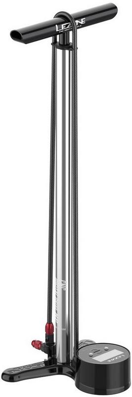 Halfords Lezyne Cnc Digital Drive 3.5 Track Pump, Silver Gloss | Extra 8% off for BC Members