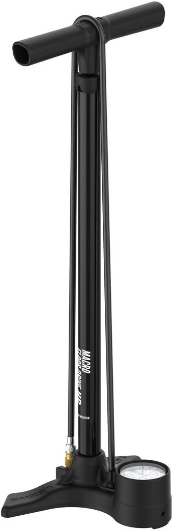Lezyne Macro Floor Drive Track Pump ABS Flip Chuck, Black