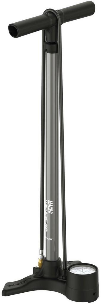 Lezyne Macro Floor Drive Track Pump ABS Flip Chuck, Grey