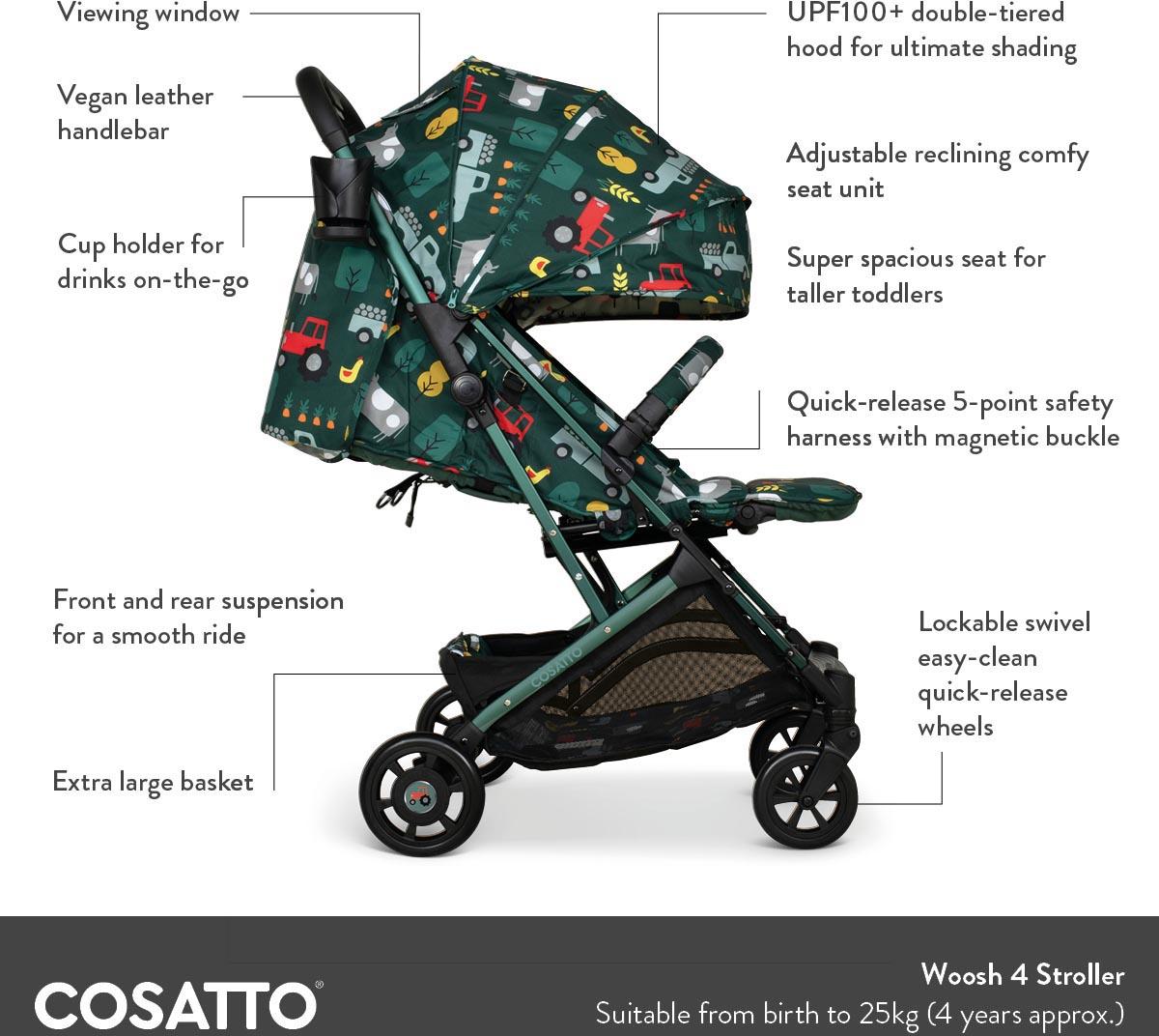 Woosh 4 Stroller Whisper