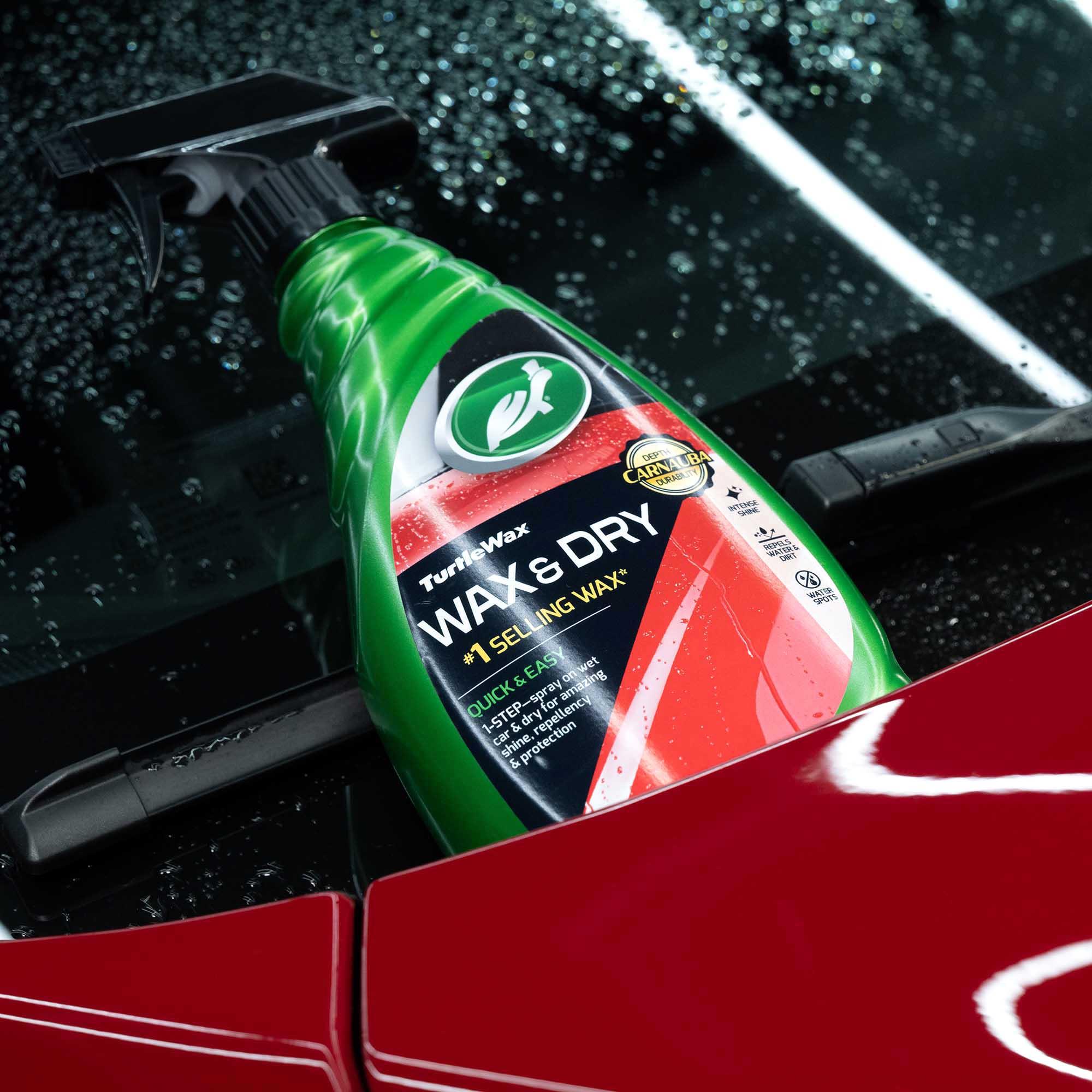 Turtle Wax - Wax & Dry Spray Wax 500ml