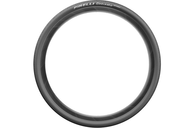 Pirelli Cinturato Sport Clincher Tyre, Black 700x35c Pirelli Cinturato Sport Clincher Tyre, Black 700x35c