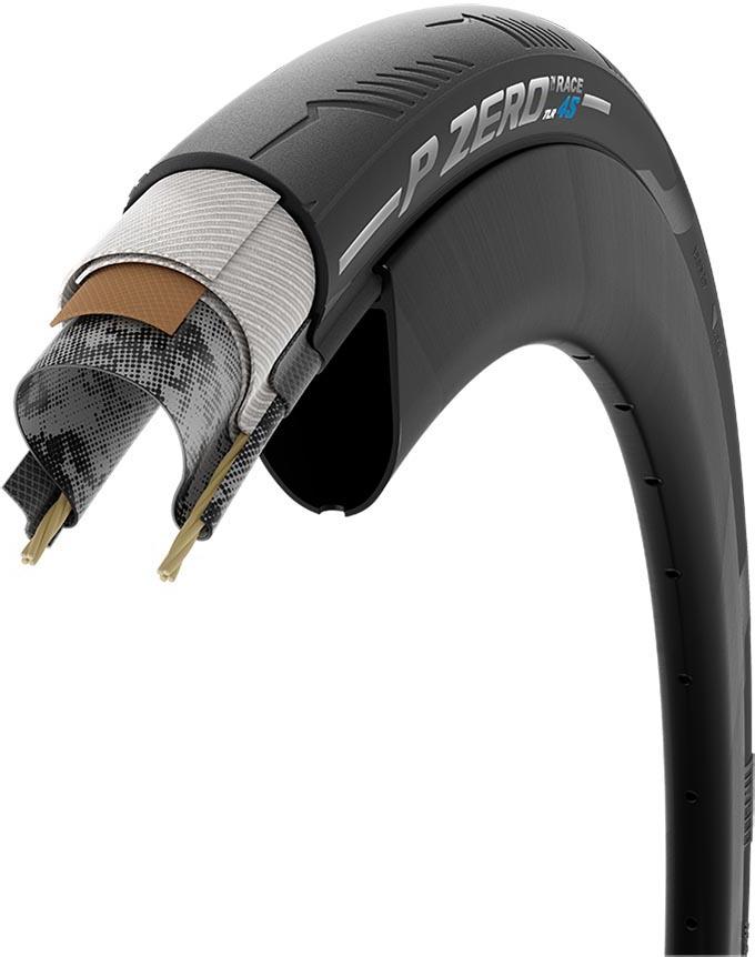 Pirelli P-Zero Race TLR 4S Tyre, Black 700x32c