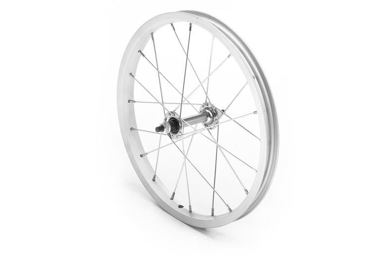 Oxford Front Wheel 16" x 1.75" Silver Single Speed Oxford Front Wheel 16" x 1.75" Silver Single Speed