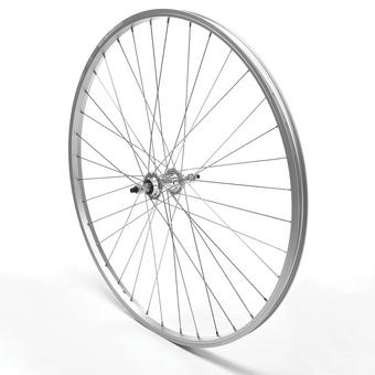 Oxford Rear Wheel 24" Silver Freewheel